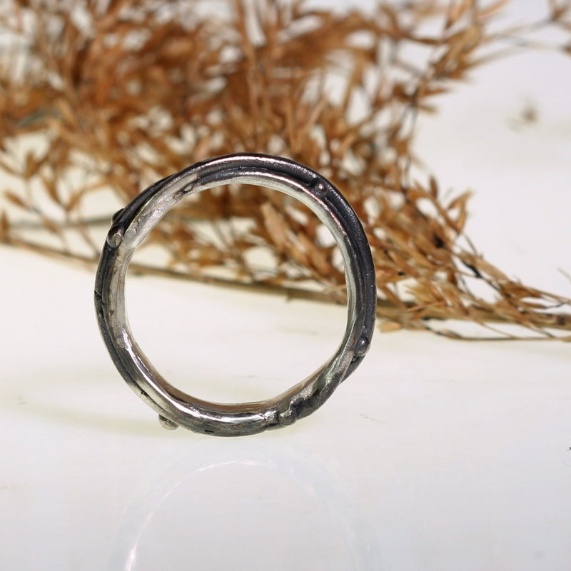 Sterling silver Galaxy ring - thin