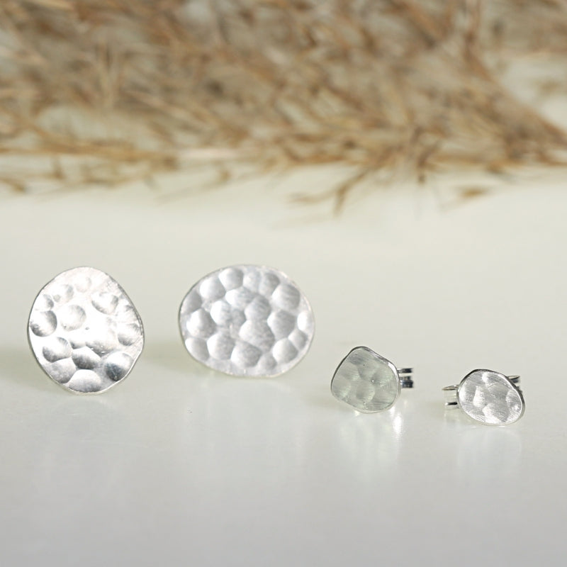 Bigger stud oval earrings Harmony