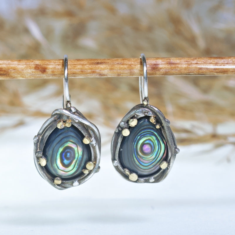 Earrings with Abalone shell