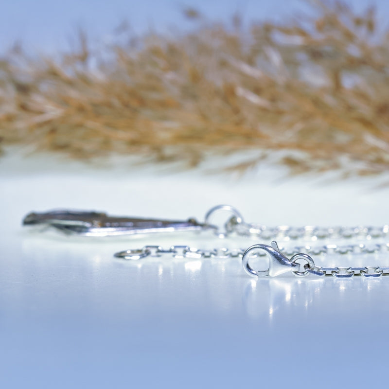 Necklace with Seymchan meteorite