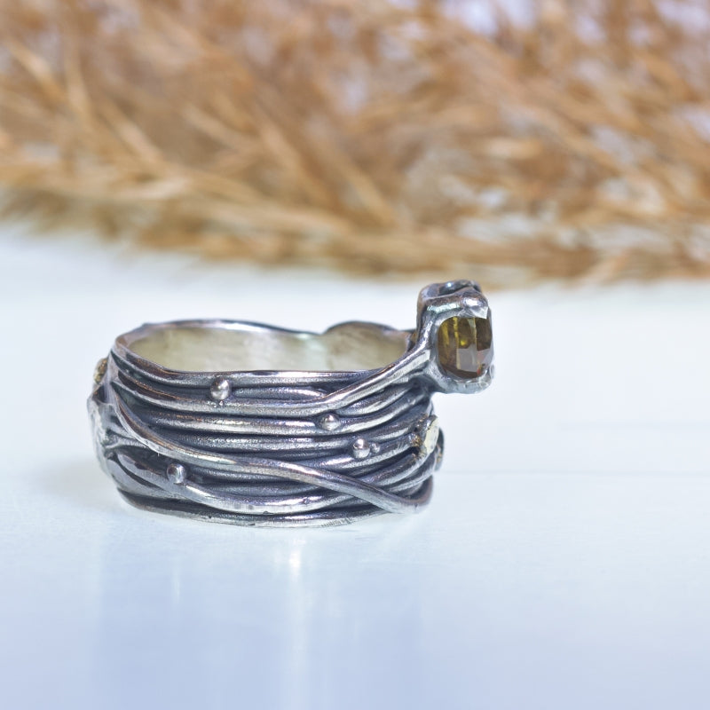 Wide ring Galaxy with sphene