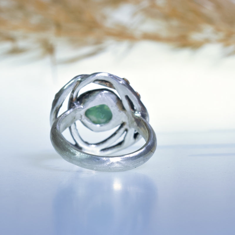 Ring Galaxy with gem silica