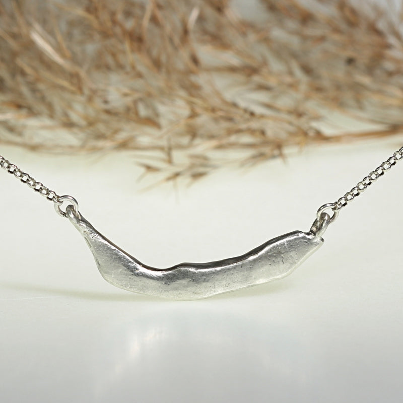 Necklace Simply metals with three gold dots